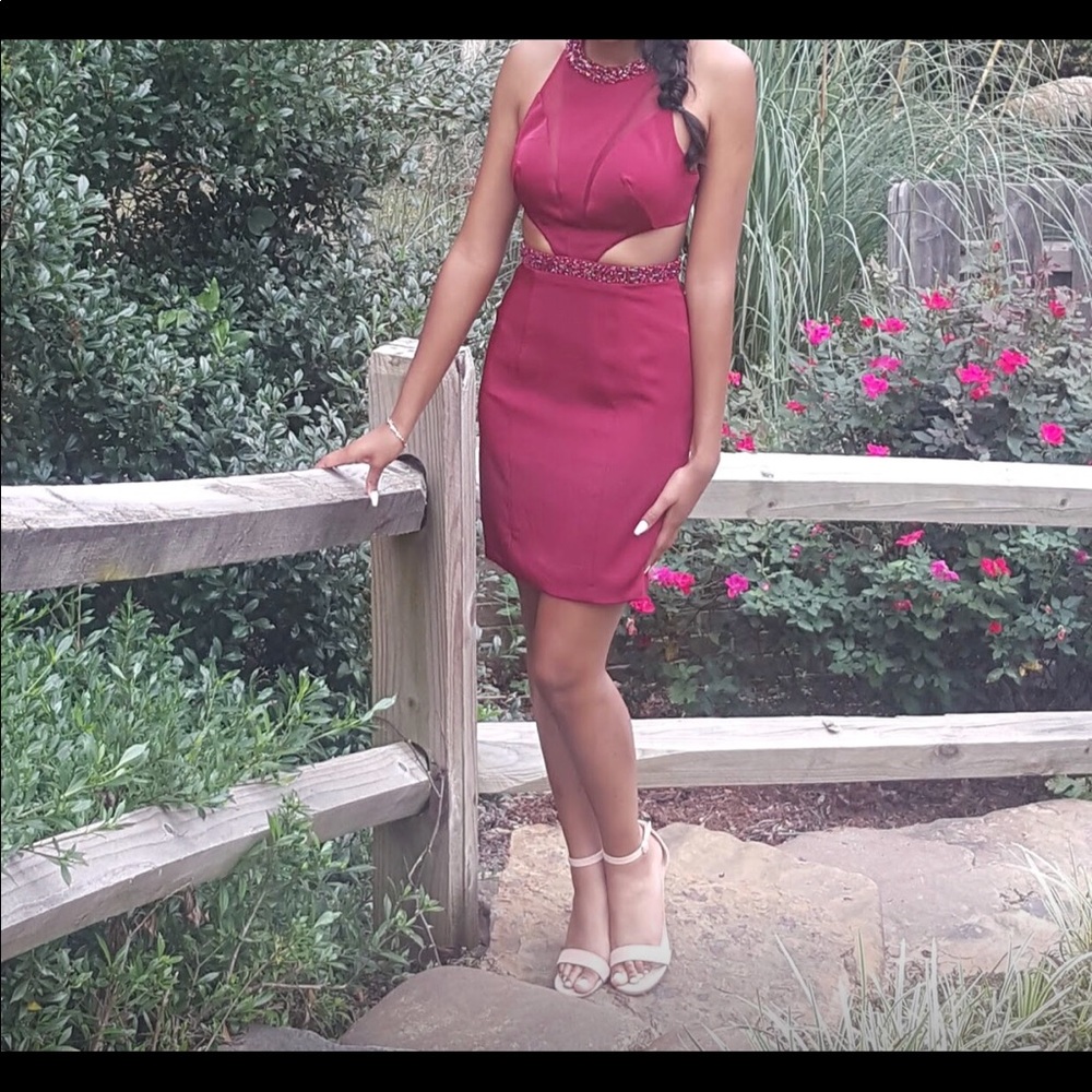 Burgundy Prom/Homecoming Dress